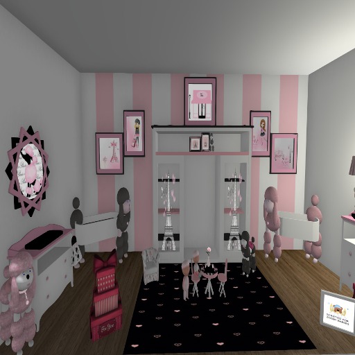 poodle room -53p- (UNSCRIPTED) boxed