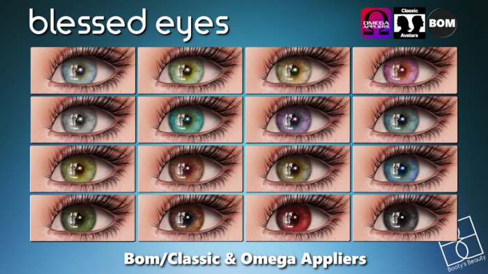 *Booty's Beauty* [Omega & BOM & Classic] Blessed Eyes