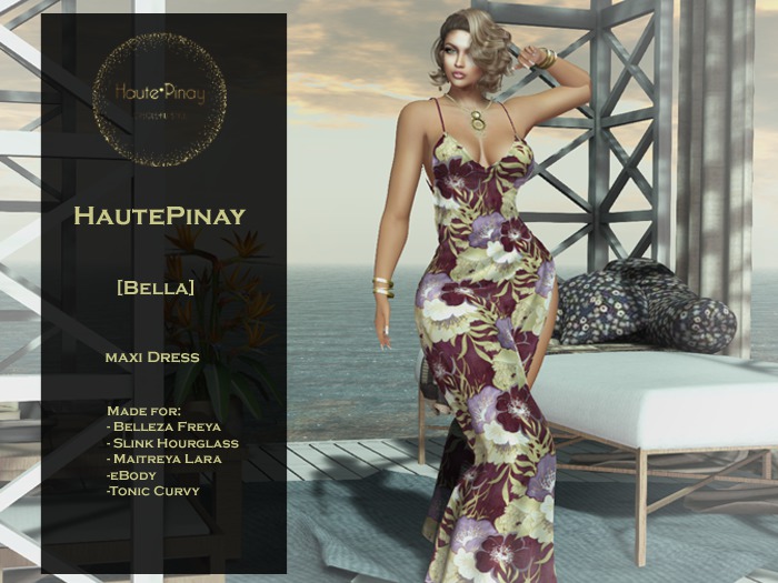 HautePinay [BELLA] Maxi Dress III