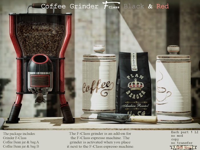 No59 Coffee Grinder F-Class  Bl