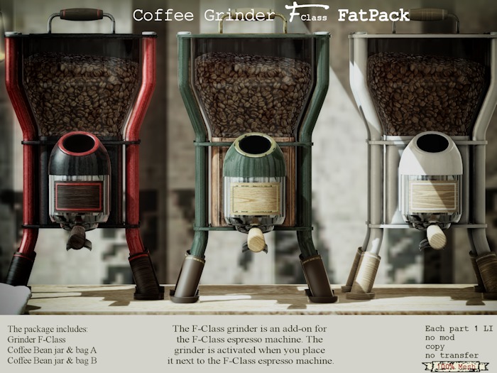 No59 Coffee Grinder F-Class  FatPack