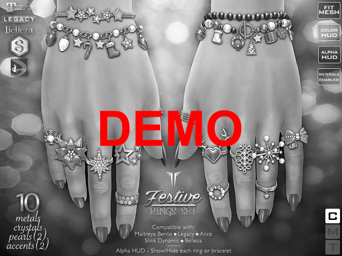 **RE** {DEMO} Festive Rings Set BOX