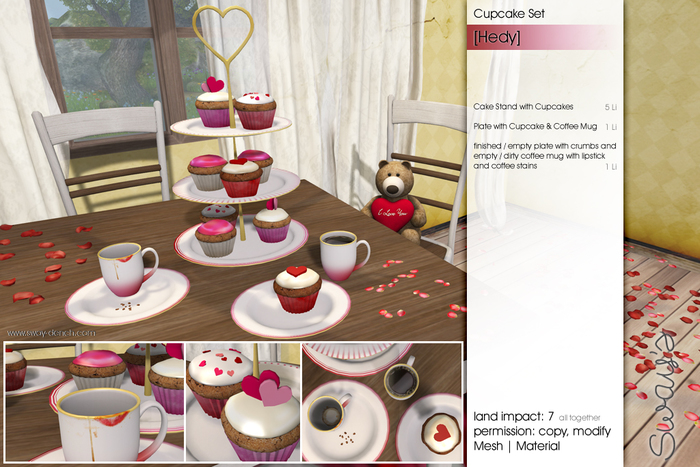 Sway's [Hedy] Cupcake Set