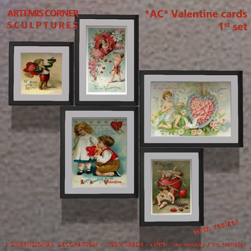 *AC* Valentine cards - 1st set