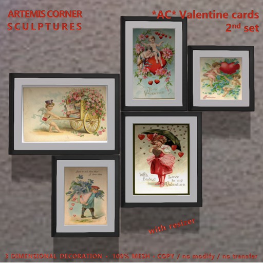 *AC* Valentine cards - 2nd set d.box