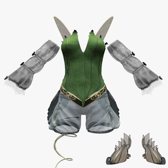 Second Life Marketplace - Fairy outfit FULLPERM