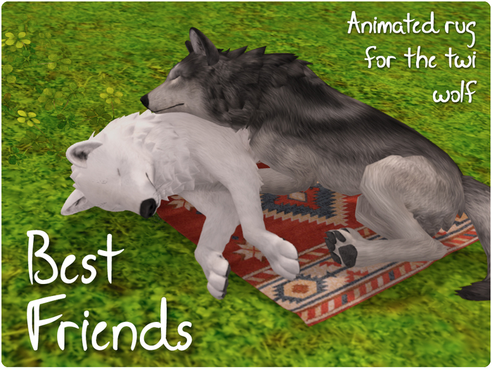 NF - Best Friends Wolf Blanket