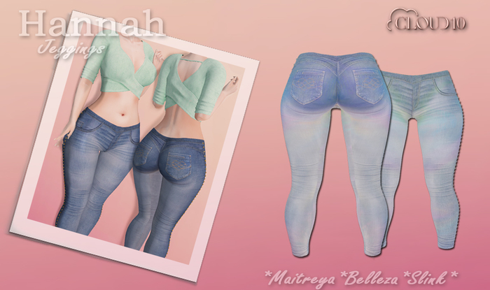 CLouD10 - Hannah Jeggings - Acid Drop (BOX) ADD ME