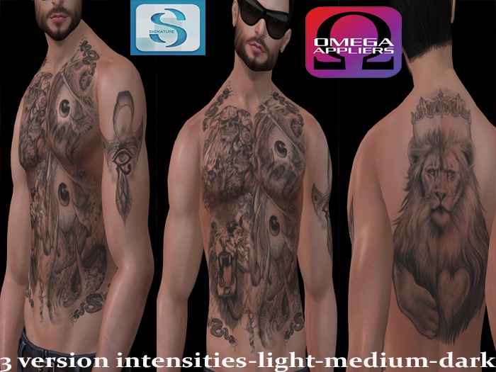 Ld Tattoo 3 version intensities-light-medium-dark