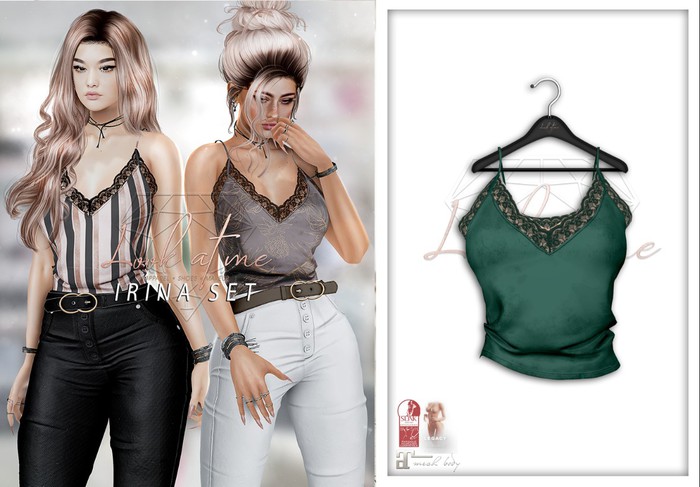 Look At Me. Irina : Top - emerald