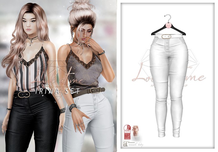 Look At Me. Irina : Pants - white