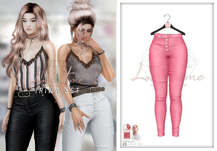 Look At Me. Irina : Pants - pink