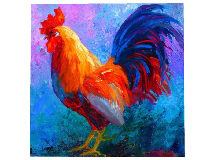 Rooster Painting