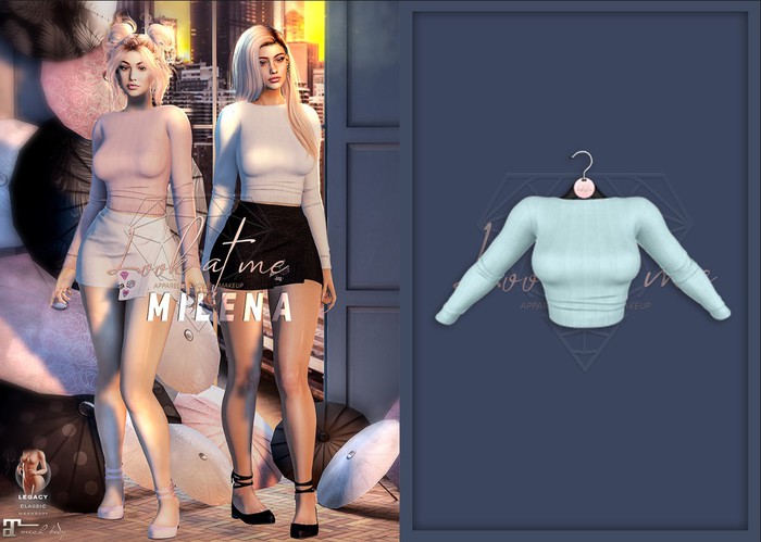 Look At Me. Milena : Sweater - black