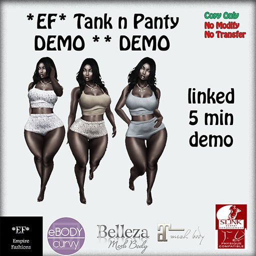 *EF*  Tank n Panty Demo (ADD)