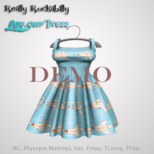 Really Rockabilly Raygun Dress Demo (add)