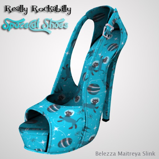 Really Rockabilly SpaceCat Shoes (add)