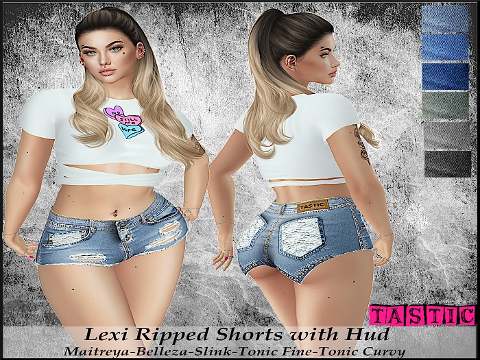 Tastic-Lexi Ripped Shorts with Hud