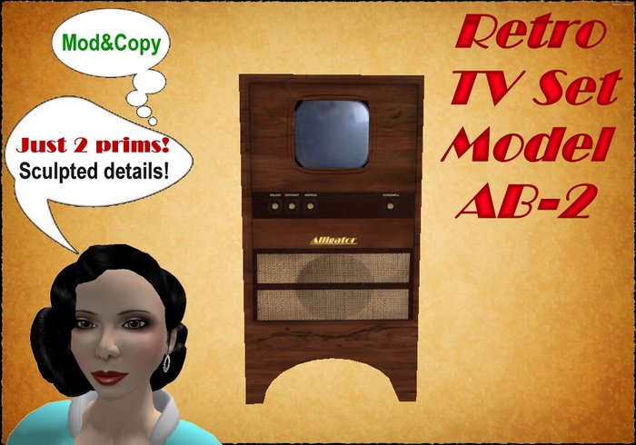 Retro TV Model AB-2 (boxed)