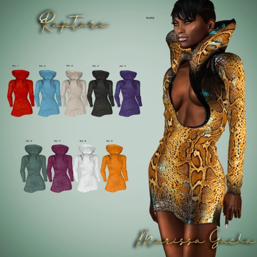 #1-RAPTURE-Dress Marissa-Maitreya-Common-Foxy Red