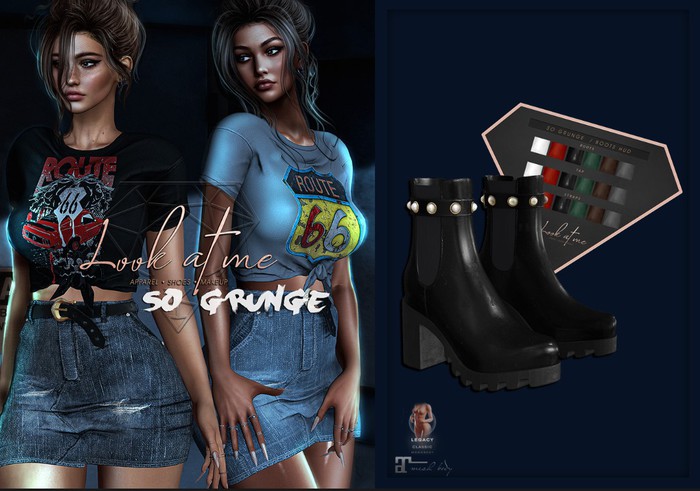Look At Me. So Grunge - Boots