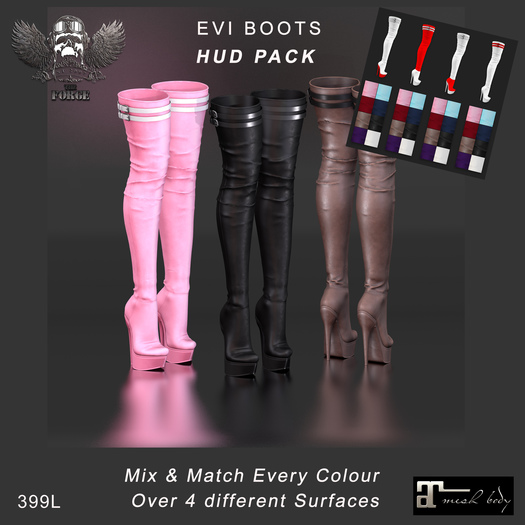 [The Forge] Evi Boots, HUDPACK (Box).