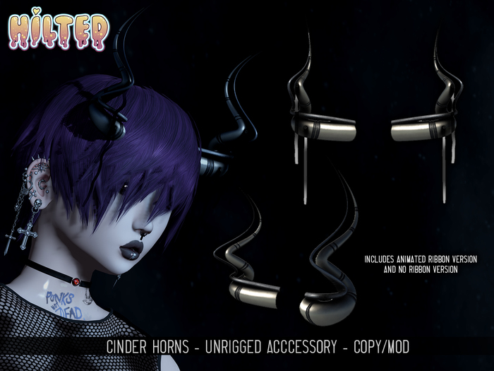 HILTED - Cinder Horns Pack