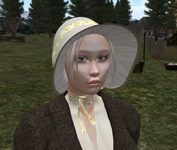 *JAZOOM* Ladies Bonnet - Light Linen