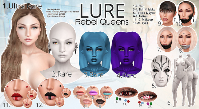 #8 LURE: Queen's markings (hotfix)