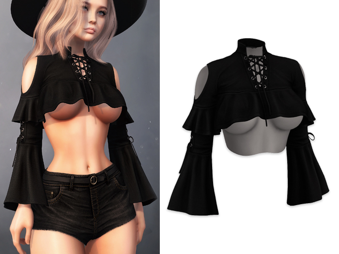 Mossu - Miranda Top - Black