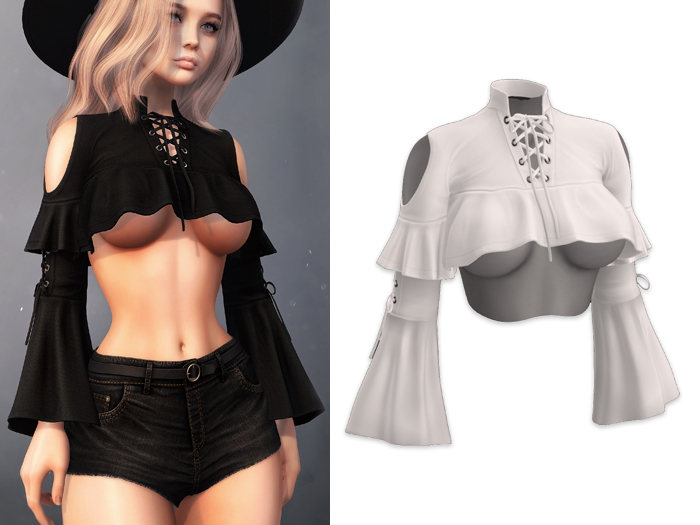 Mossu - Miranda Top - White