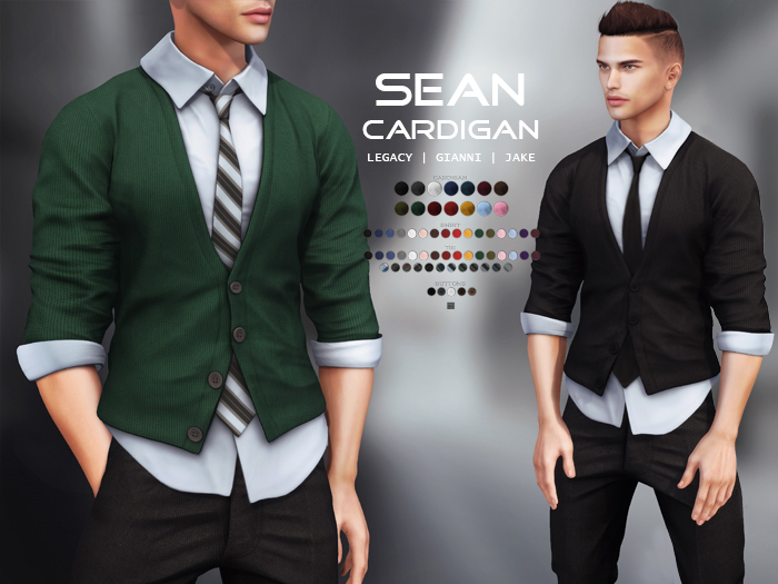 Mossu - Sean Cardigan - Fatpack (Wear)