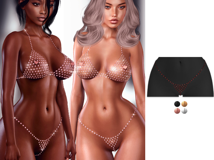 Mossu - Celestial.Panties - Red (Wear)