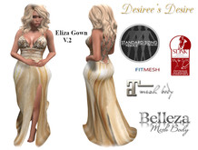 ::::Desiree's Desire:::: Eliza Gown V.2 GOLD
