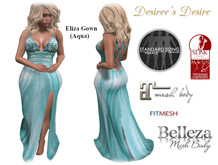 ::::Desiree's Desire:::: Eliza Gown V.2 AQUA