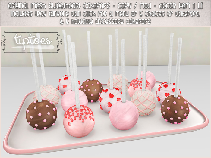 . tiptoes - Sweetheart Cakepops
