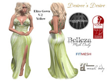 ::::Desiree's Desire:::: Eliza Gown V.2 YELLOW