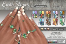 Earth Stones by EarthStones Bento Rings ~ Treasure Pack