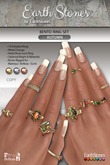 Earth Stones by EarthStones Bento Rings ~ Autumn