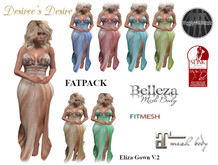 ::::Desiree's Desire:::: Eliza Gown V.2 FATPACK