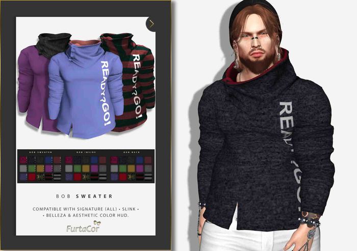[FurtaCor Female] Bob Sweater