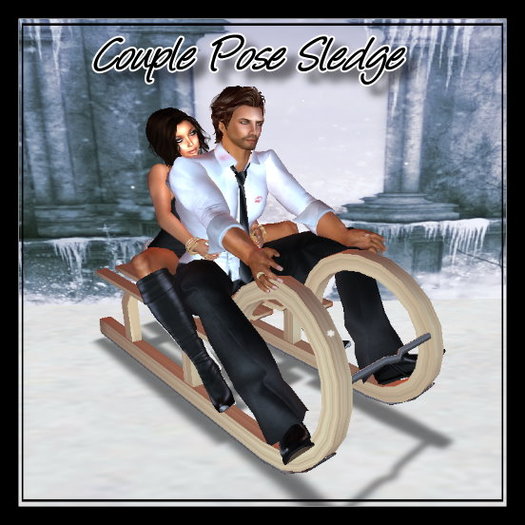 Couple Pose Sledge