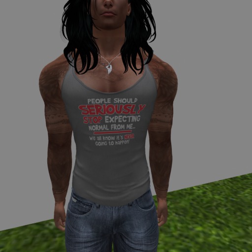 Tommy Tank Seriously grey