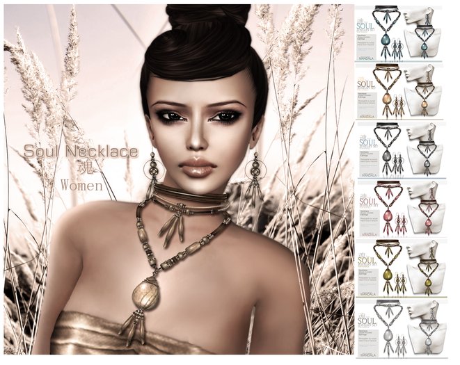 FEMALE[MANDALA] SOUL jewelry set FATpack