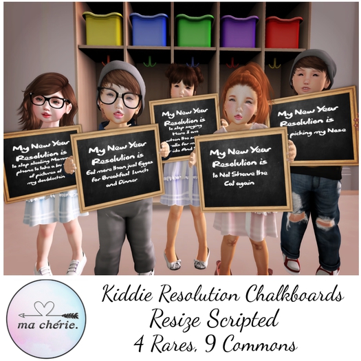 -{ Ma Cherie }-   "Resolution Chalkboards"