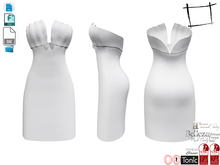 Dae Obj FBX For Strapless Pencil Dress Slink, Maitreya, Ocacin Voluptuous, Belleza, Tonic 