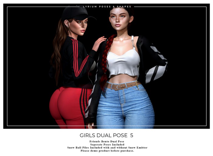 Lyrium. Girls Dual Pose 5