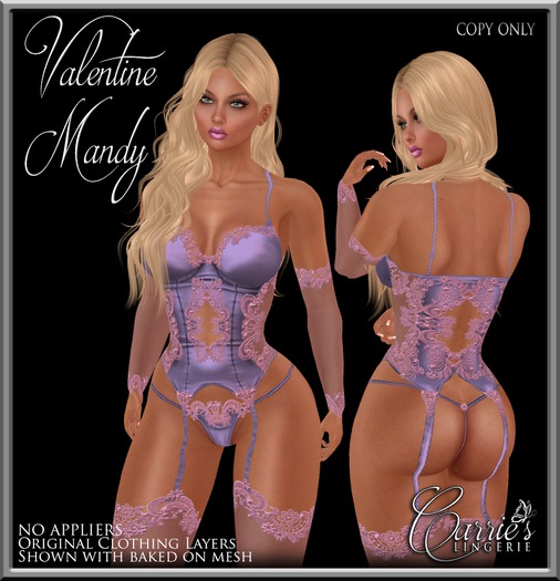 CB~Valentine Mandy Lilac (box)