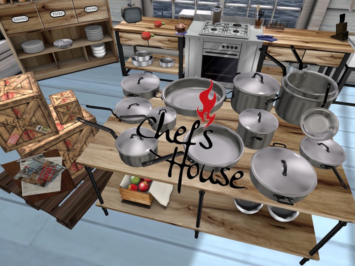 Chef's House - Everyday Stainless/Black Cookware