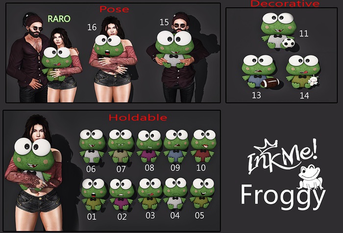 InkMe - Froggy #RARE